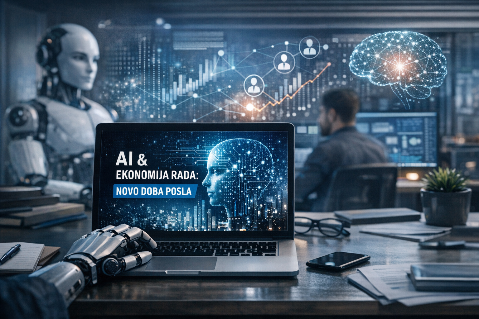 Veštačka inteligencija i nova ekonomija rada: kraj poslova ili početak nove vrednosti?